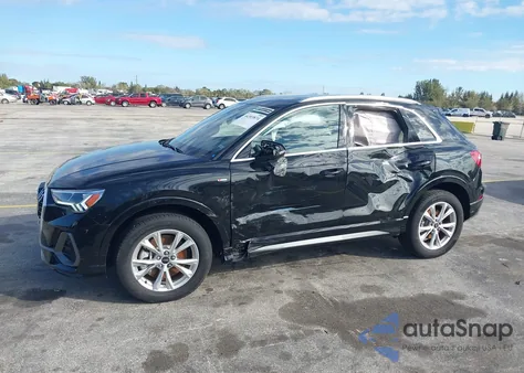 2025 Audi Q3 Premium 45 Tfsi S Line Quattro Tiptronic z USA, uszkodzony, nr VIN WA1DECF35S1006194